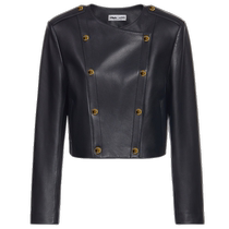 (Same style in the mall) ochirlyBlythe Xiaobu series sheepskin leather jacket womens 24 new spring
