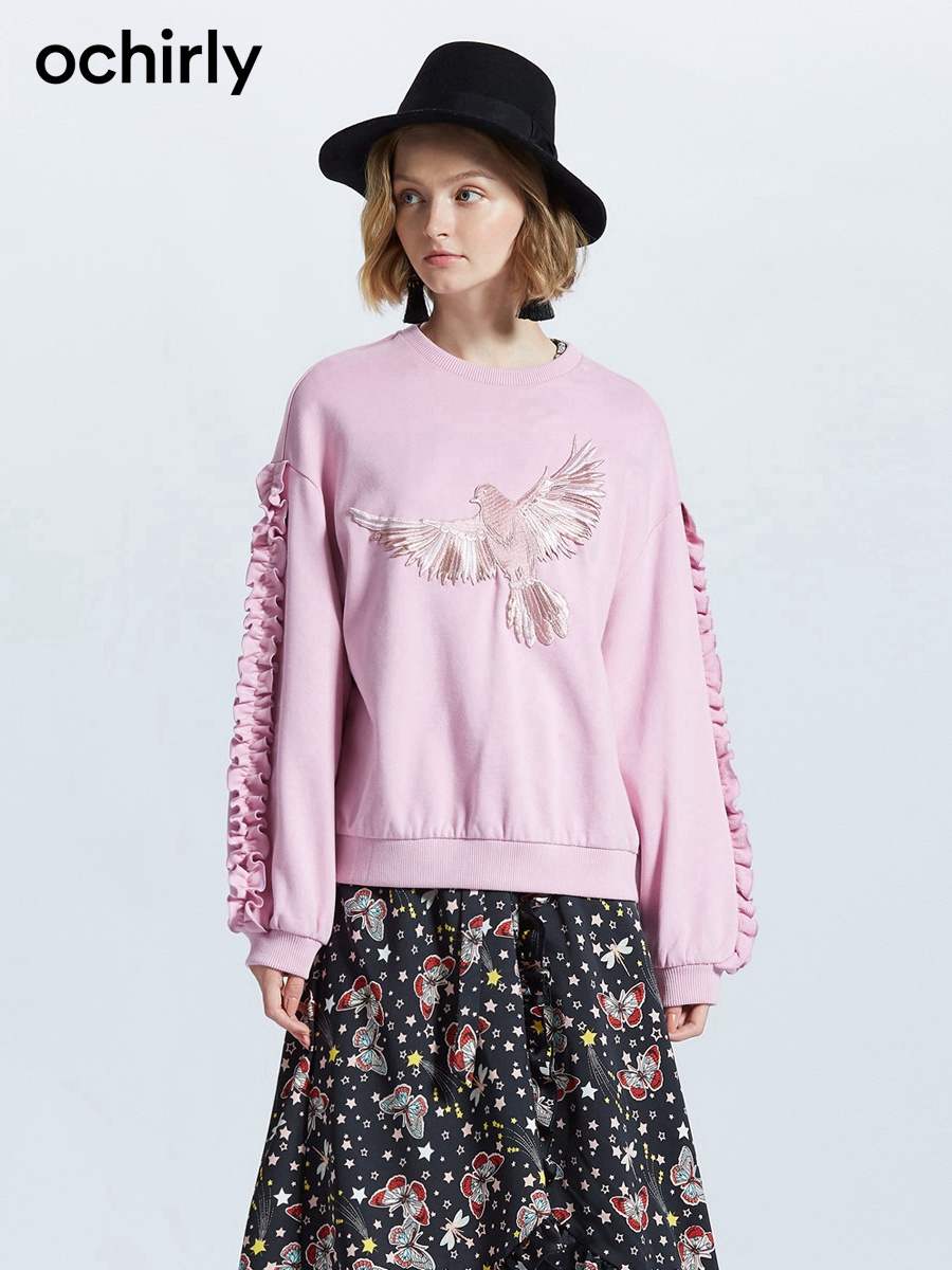 Sweatshirt femme OCHIRLY    en Coton - Ref 3217221 Image 3