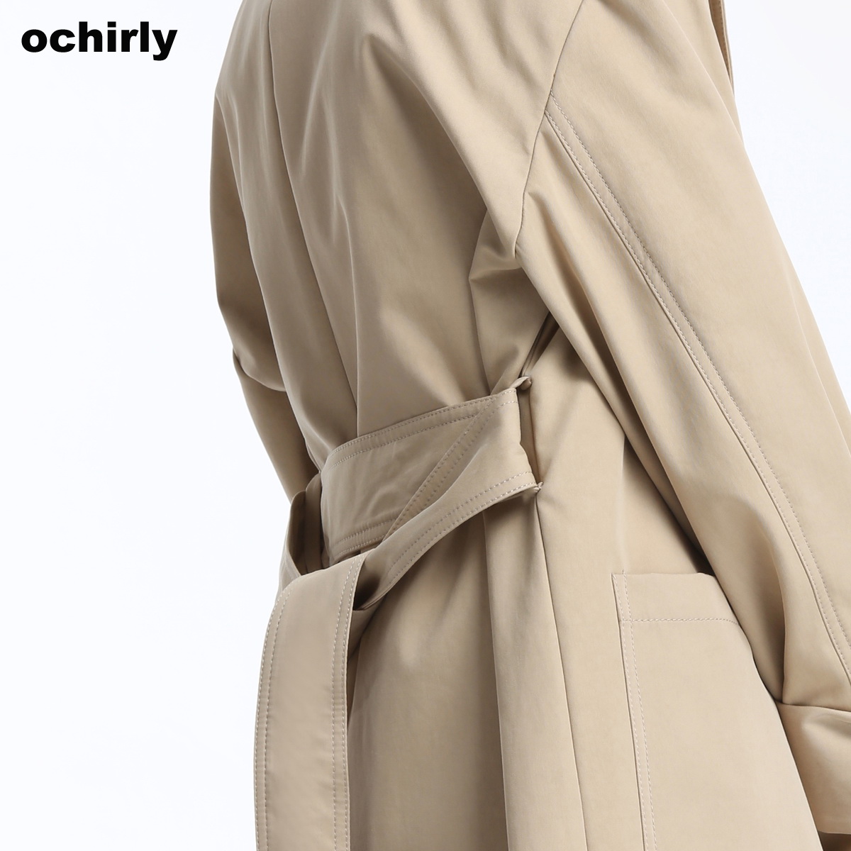 Trench pour femme OCHIRLY    en Coton - Ref 3226797 Image 4