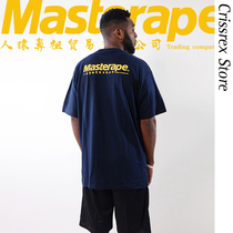 MASTERAPE SUMMER NEW HUMAN APE NOSES COMPANY STREET BASE LOGOT SHIRT SHORT SLEEVE BOTTOM FOUR COLOR