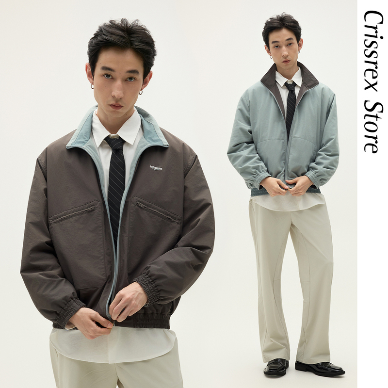 Crissrex Store Somenum Forest Retro Loose Casual Couple Outdoor Work Clothing Jacket