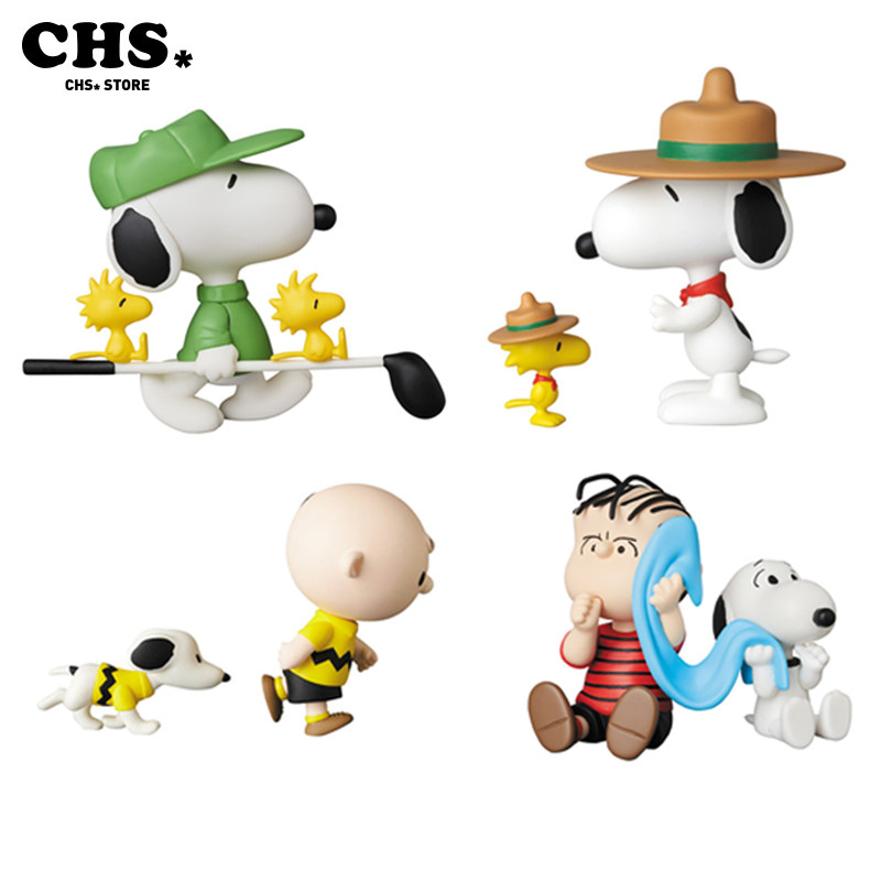 Spot MEDICOM TOY UDF SNOOPY PEANUTS Snoopy TIDE PLAY DOLL HAND-MADE ORNAMENTS