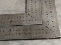Recommended Square 1 m 1 5 meters 90 degrees ruler hammer ruler 1 3 M 2mm thick 2 meters can customized according to requirements