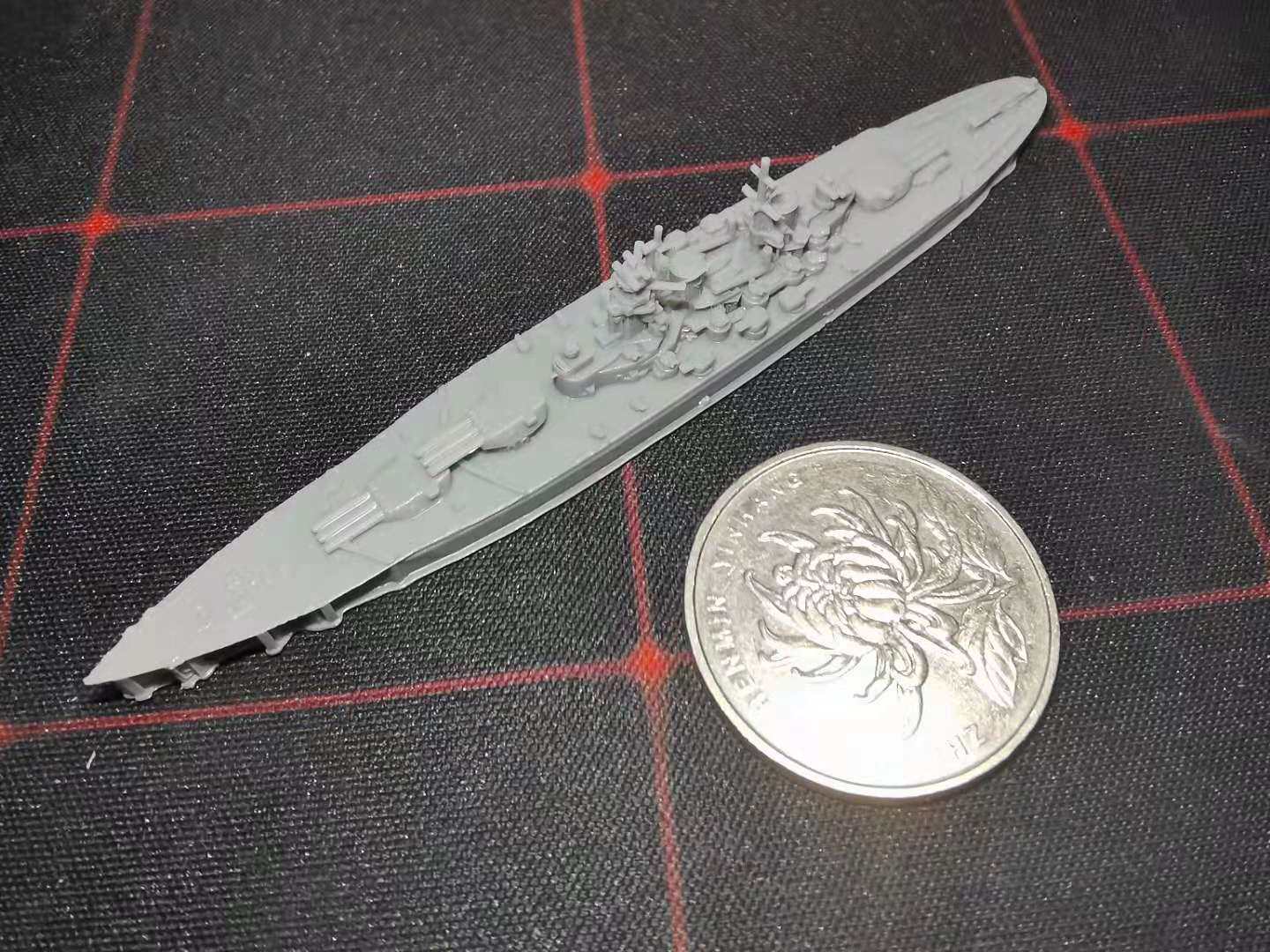 Jie Rui model 1 3000 WWII drawings ship series 3D printing