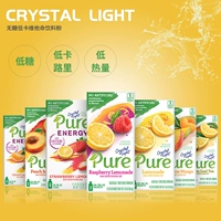 Взяв 2 куска свободного фруктового вкуса Crystal Light Natural Pure Series Low Kava Vavid Hey растворимый вентилятор напитков