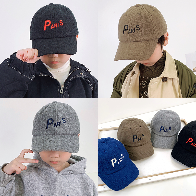 Children's Hat Boy Boy's Rocking Ducks Hat Girl Baby Han Han Edition Warm Hang Han Warm Hat Baseball Cap