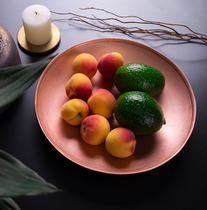 INS Feng Shui Fruit Tray Designers pallet Hand for custom contained disc Nordic Wind Living Room Pendulum Metal Trays