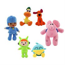 Doll ornaments children Ellie Elephant Toys Pocoyo Little P Youyou Lula Dog Gift Plush Doll