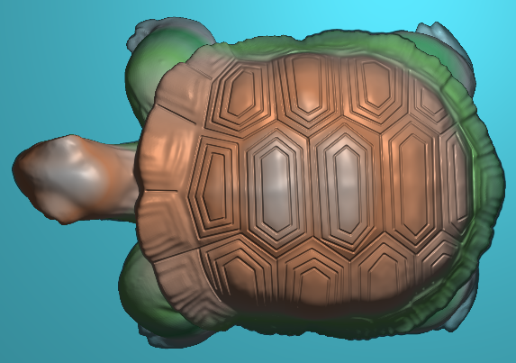 Scan of the Tuyu Sculpture Plot Stl Turtle-Taobao