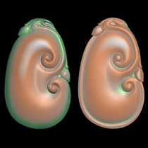 New Ganoderma lucidum finely carved drawings computer engraving drawings flower parts greyscale drawings jewelry jade pendant drawings plants