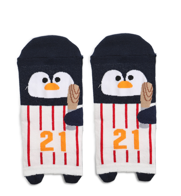 Rex Rabbit Socks Hàn Quốc Nhập Khẩu Bông Vớ của Phụ Nữ Dễ Thương Panda Chim Cánh Cụt Vớ Bóng Chày Phim Hoạt Hình Mèo Vớ ​​Sinh Viên