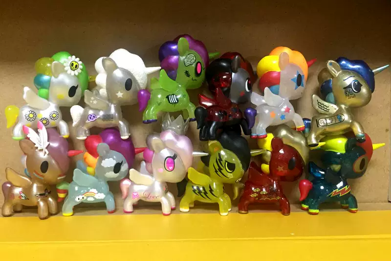 TOKIDOKI METALLICO Единорог кукла куклы Лабин Лаборатория Молочная семья 2-е поколение
