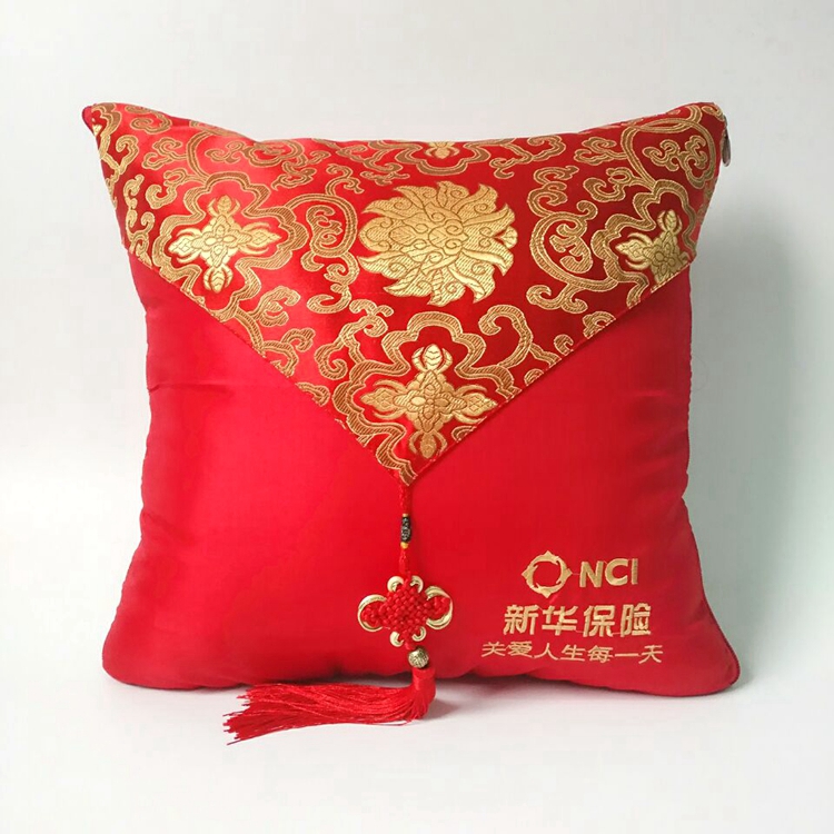 Xinhua Insurance Pillow Quilt Company Opener Gift Chinese Knot Pillow Pillow Pillow Car Cushion Quilt - Taobao