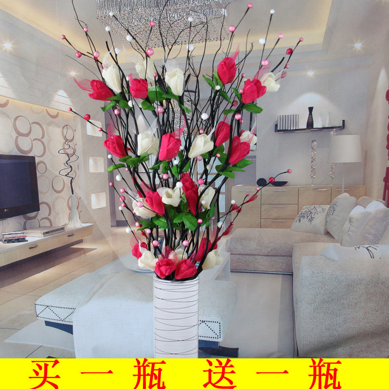 Leaf pulse flower living room floor flower flower flower flower fake flower simulation dry branch home new room decoration