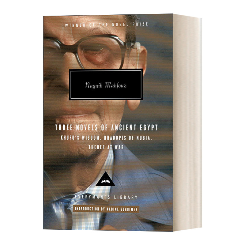 Mahfouz Trilogy Three Novels of Ancient Egypt Selected Works of Naguib Mahfouz Everyman Hardcover Collection English Original Collection Imported Books