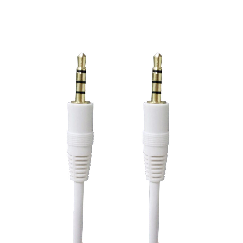 Four-stage audio mobile phone sound card live line accompaniment line audio line 3 5 to 3 5 to record line