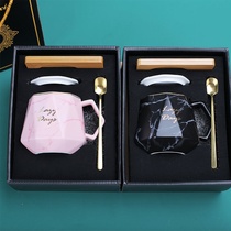 Best friend Cup female cute pair of Tea Cup male Cup female student Korean cute Cup male coffee cup mug