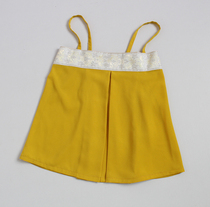 Hanfu chest Imitation Song Sling embroidery ribbon Xiang Yellow Spring and Autumn Hanfu Ming system stand collar