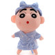 ຕະຫລົກ plush toy Crayon Shin-chan doll rag doll ນອນໝອນໃຫຍ່ ໜ້າຮັກຂອງຂັວນວັນແຫ່ງຄວາມຮັກ