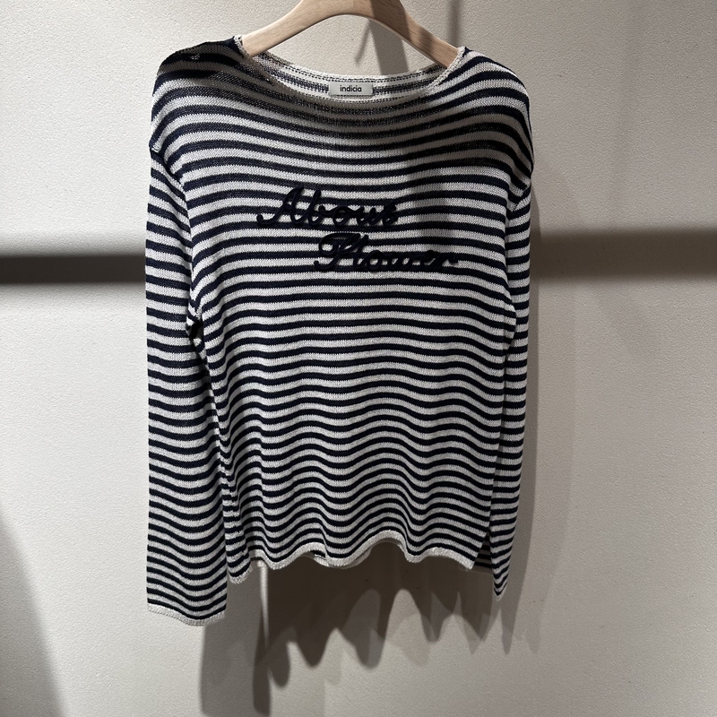 Authentic Indicia-Marked Women's Knitwear from the Boutique, Summer 2026 Model F2B6Zz123C-639