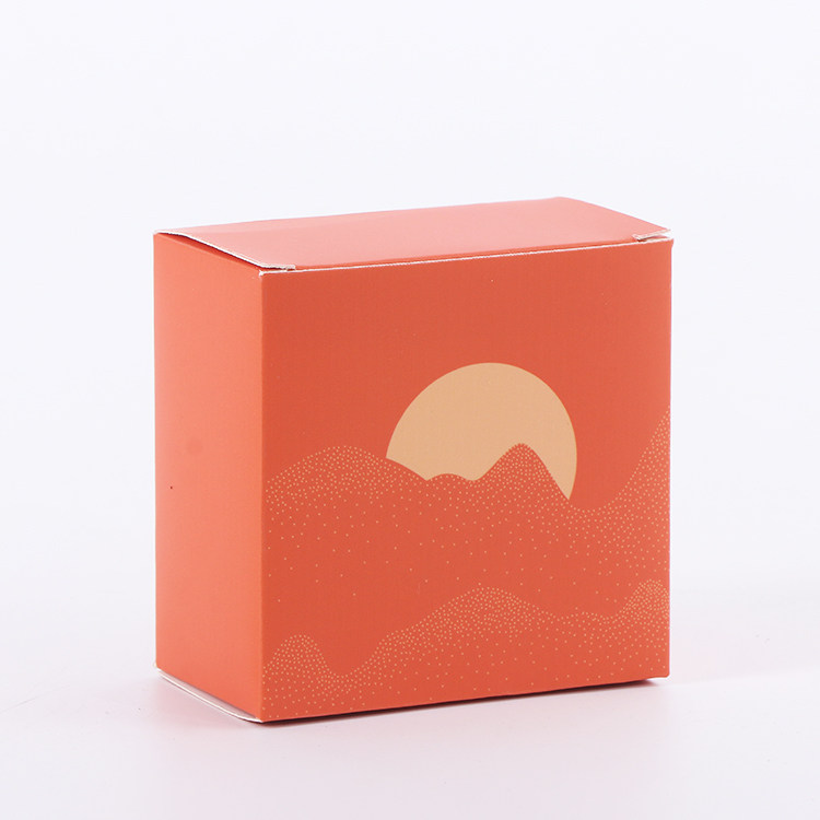 картон 50个价月饼小盒子单个内盒包装盒中秋茶饼独立礼盒单颗小方纸盒