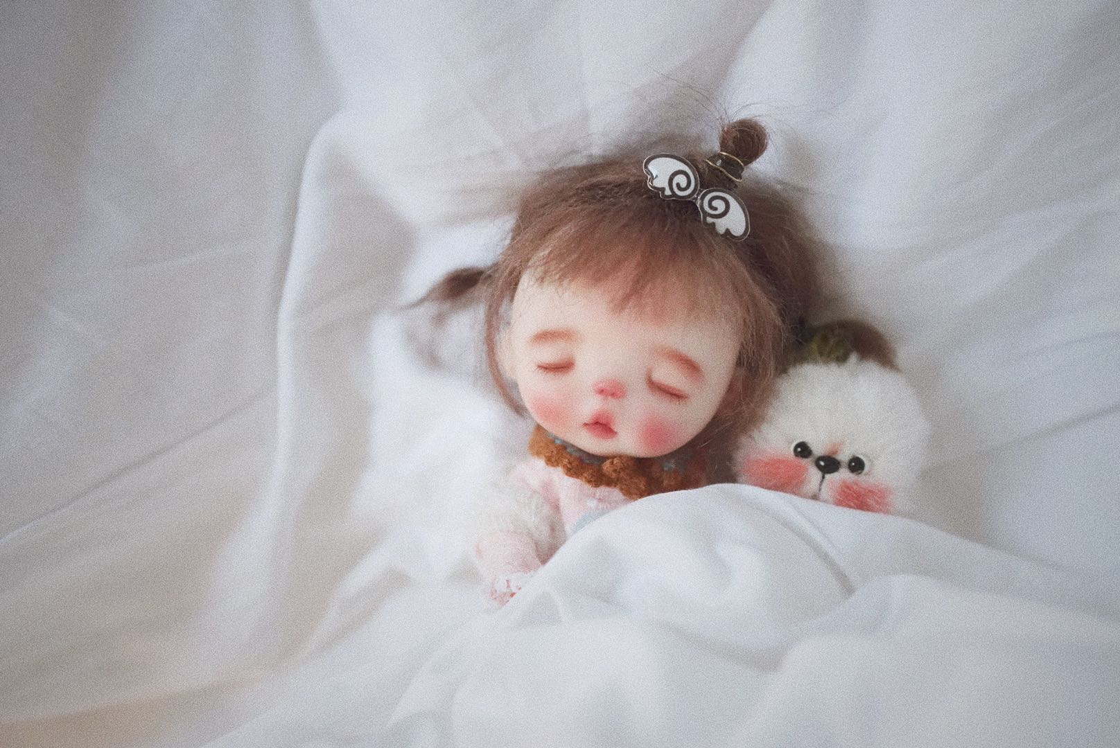 Large size 103 (spot) OB11 8 points BJD wig short hair super cute stick suit Ma Haimao handout