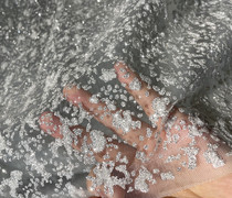 Size light up sheet Shiny Dot Dot Transparent Mesh Veil Wedding wedding dress Dress Dress Fabric Fabric fabric