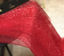 Large red wine red fine shiny pink bridal sweet taster scene placement yarn wedding dresses mesh yarn fabric fabric fabric