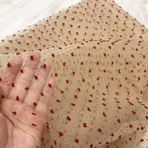 Treasure Blue Champagne white bronzed gold shiny sheet Bubble Mesh Veil Dress Bubble yarn DIY fabric fabrics