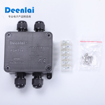Waterproof junction box Deenlai waterproof junction box IP68 waterproof junction box Two in two out waterproof junction box
