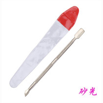 Beauty Nail Supplies Tool Supplies Manicure Nail Dead Leather Push Double-Head Stainless Steel Steel Push Shackle Nail Die Leather