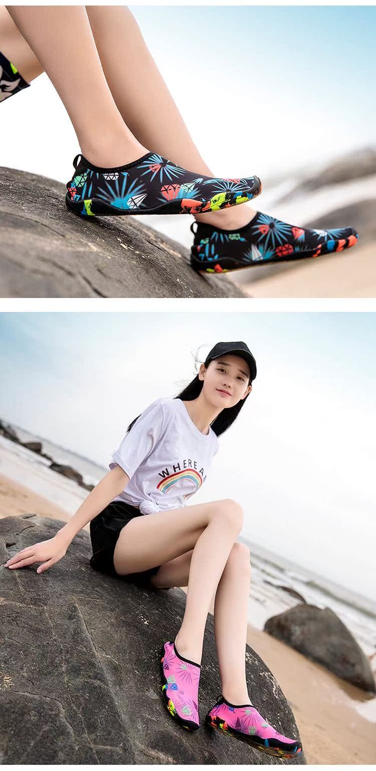 Mùa hè ngoài trời những người yêu thích giày thượng nguồn giày snorkeling giày nam giày nữ giày dép chống trượt giày đi biển - Khởi động ngoài trời giày nữ mùa đông