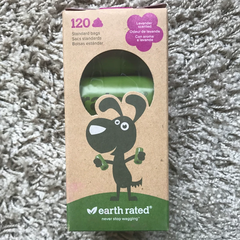 Канадские экологичные мешки для уборки за собакой Earth Rated для защиты Земли, капсула для подбора, мешок для подвигов, собака, сбор