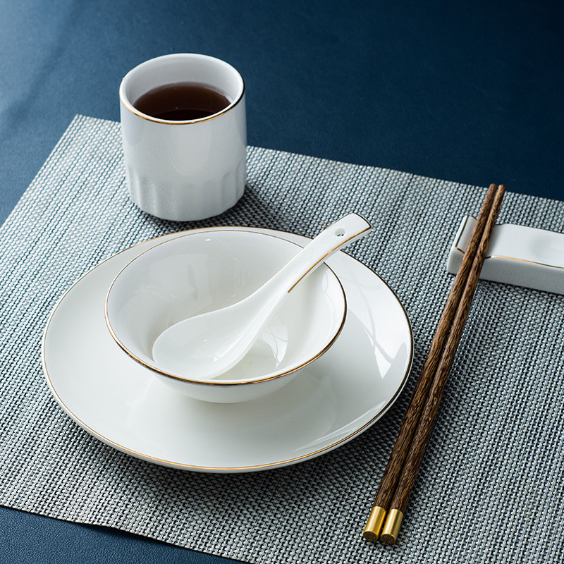 Hotel Restaurant Restaurant Club dishes dishes spoon teapots Phnom Penh ceramic Chinese tableware kit