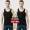 Langsha nam vest cotton Slim-fit trắng mùa hè thủy triều thể thao thể dục thể thao dưới đáy không tay