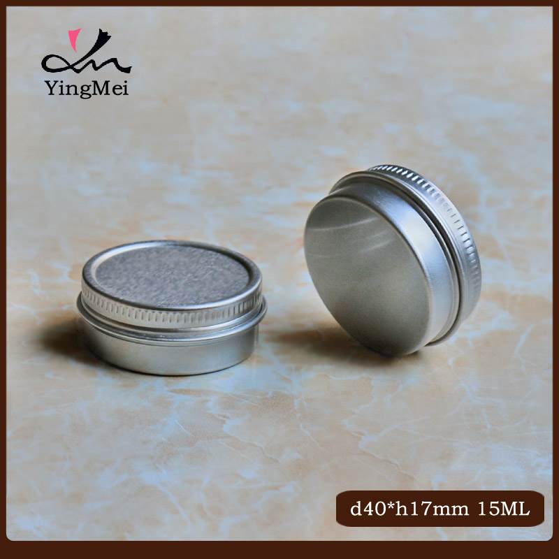 Hộp nhôm 15ml Hộp nhôm 40 * 17mm có thể 15g gram bông tai vòng cổ vòng tay vòng chân vòng chân nhỏ trang sức phụ hộp nhôm - Vòng chân lắc chân vàng pnj