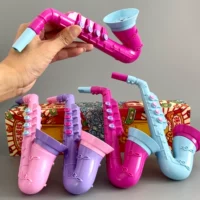 1 саксофон случайный 25*10 см, бесплатная доставка от 2 шт.