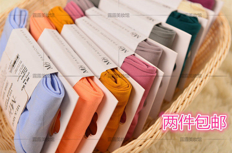 Recommended high quality Spring Autumn Pants Socks Italy Original Single Velvet Velvet Pants Socks Socks Pure color Bottom