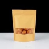 Оконная кожаная бумажная сумка самостоятельно мешки сухой фрукты.
