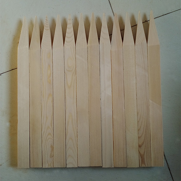 Measuring wood pile mapping wood pile subwooing square sharpened engineering land archaeological flower garden outdoor fixed-point discharge