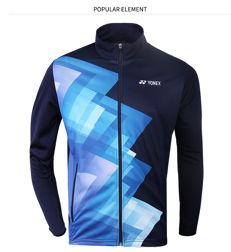 YONEX Yonex áo khoác cầu lông mới áo len dài tay nam và nữ mẫu mùa thu đông vợt cầu lông vs