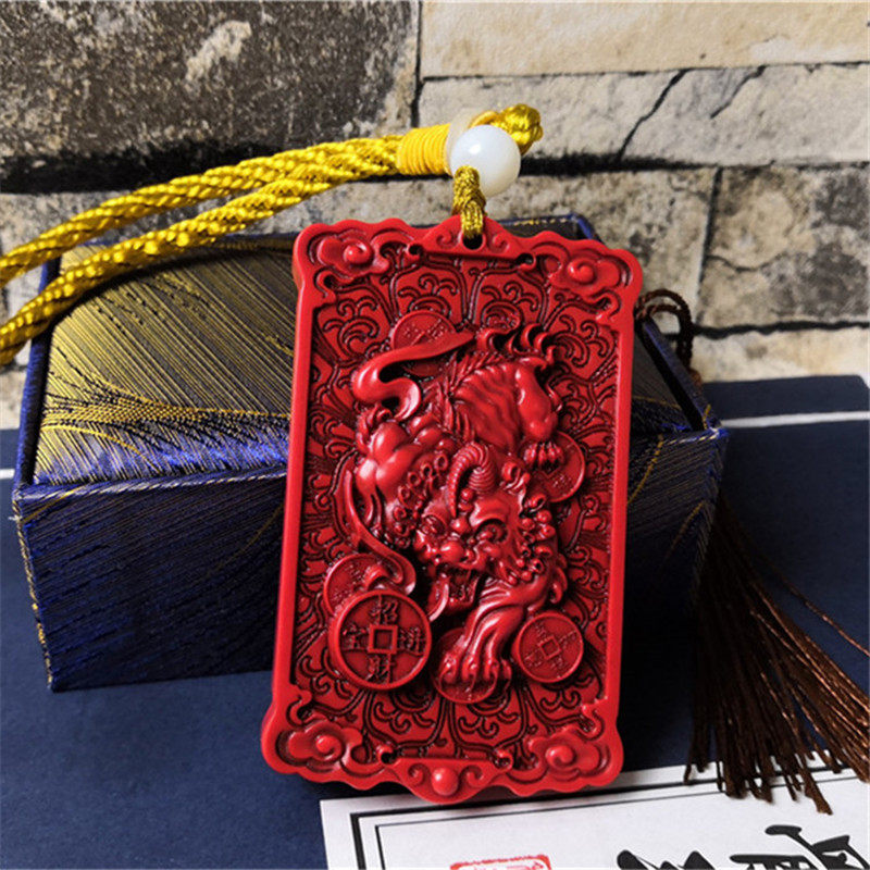 Lacquer lacquered sculptures lacquered with great lacquer Sand Strokes of the Green Cards Pendant Car Pendant Car Pendant Bag Hang Stylish Non