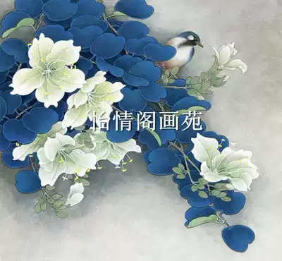 Meticulous painting, white Jingbai drawing manuscript landscape figure painting flower and bird painting line drawing drawing drawing copy physical drawing 224
