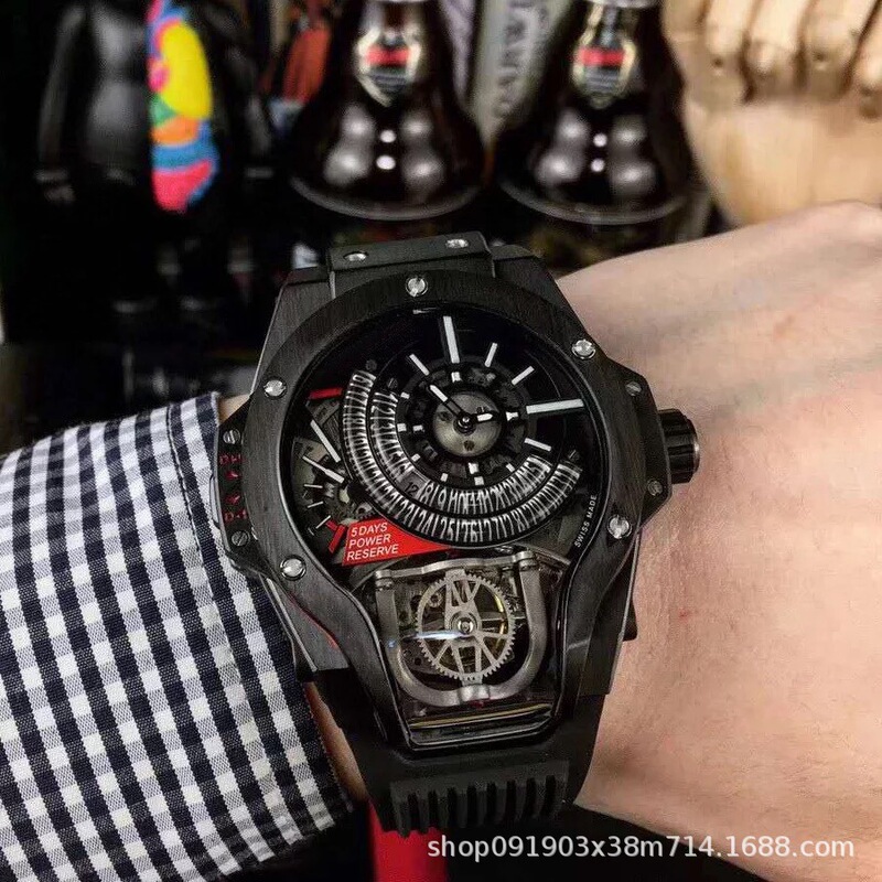 Tiktok Jason Statham Style Square Watch Rm Demiller Fashion Large Dial Men's Quartz Watch