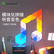 Music suit Nanoleaf smart odd light plate 28 light note pattern home homekit Tmall Genie customization
