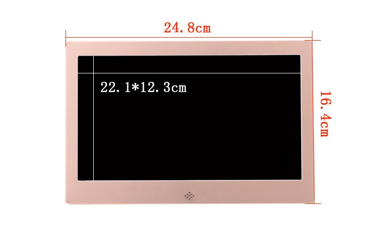 Album ảnh điện tử Album ảnh điện tử 10 inch HD khung ảnh kỹ thuật số siêu mỏng sản xuất video đa chức năng cho người chơi đám cưới