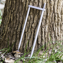 Thickened stainless steel umbrella plug Umbrella fork ground frame Fishing umbrella Sun umbrella ground plug umbrella long rod bracket plug