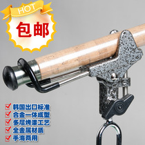 All-metal ground plug fishing bracket Hand rod sea rod dual-use universal positioning frame rod Fishing rod ground battery