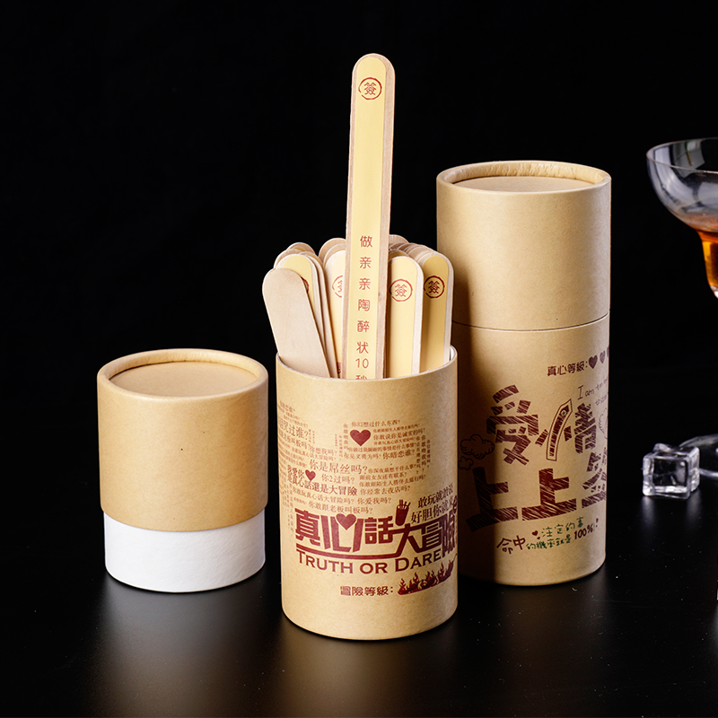 True words DIY card drawing toys ; wine lottery drawing game punishment drawing bar ktv supplies party