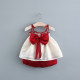 0-1 year old baby girl summer dress 3 suits 2 princess dress baby skirt foreign style dress 6 months clothes thin section and a half